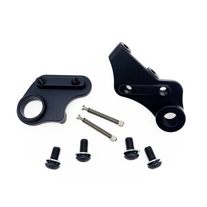 Slider dropouts - UDH thru-axle with flat mount tab with or without steel sliders