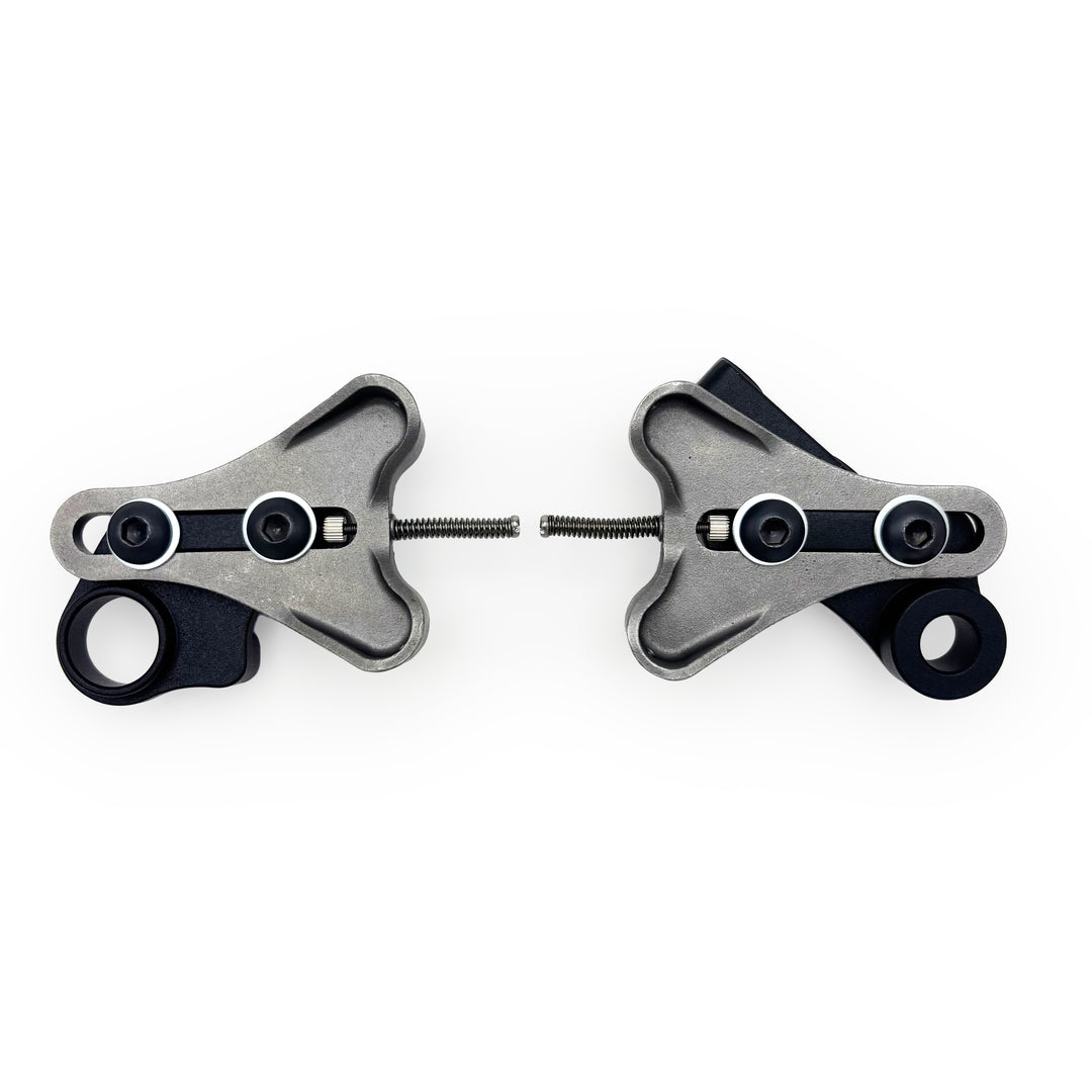 Slider dropouts - UDH thru-axle with flat mount tab with or without steel sliders