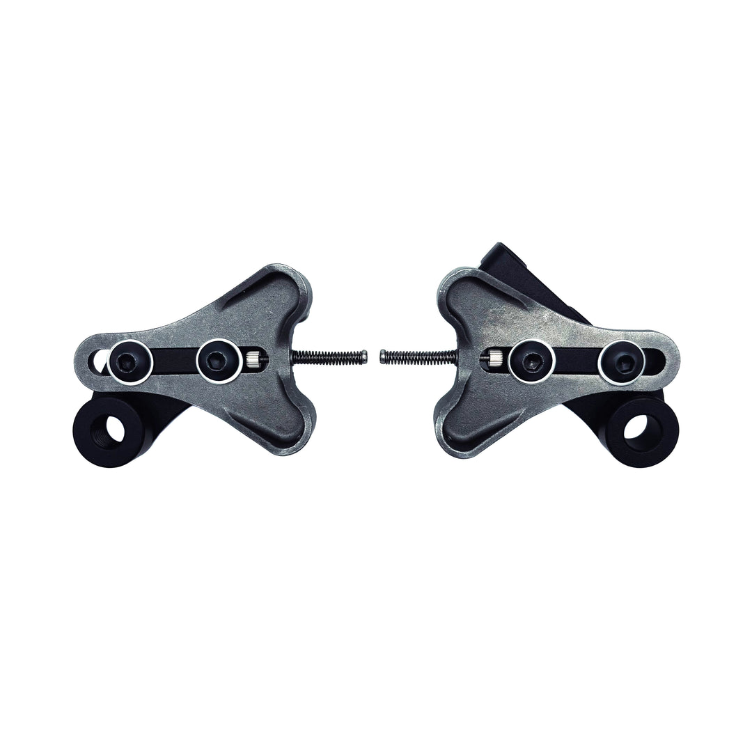 Slider dropouts - Thru-axle (12x1.5) with flat mount tab with or without steel sliders