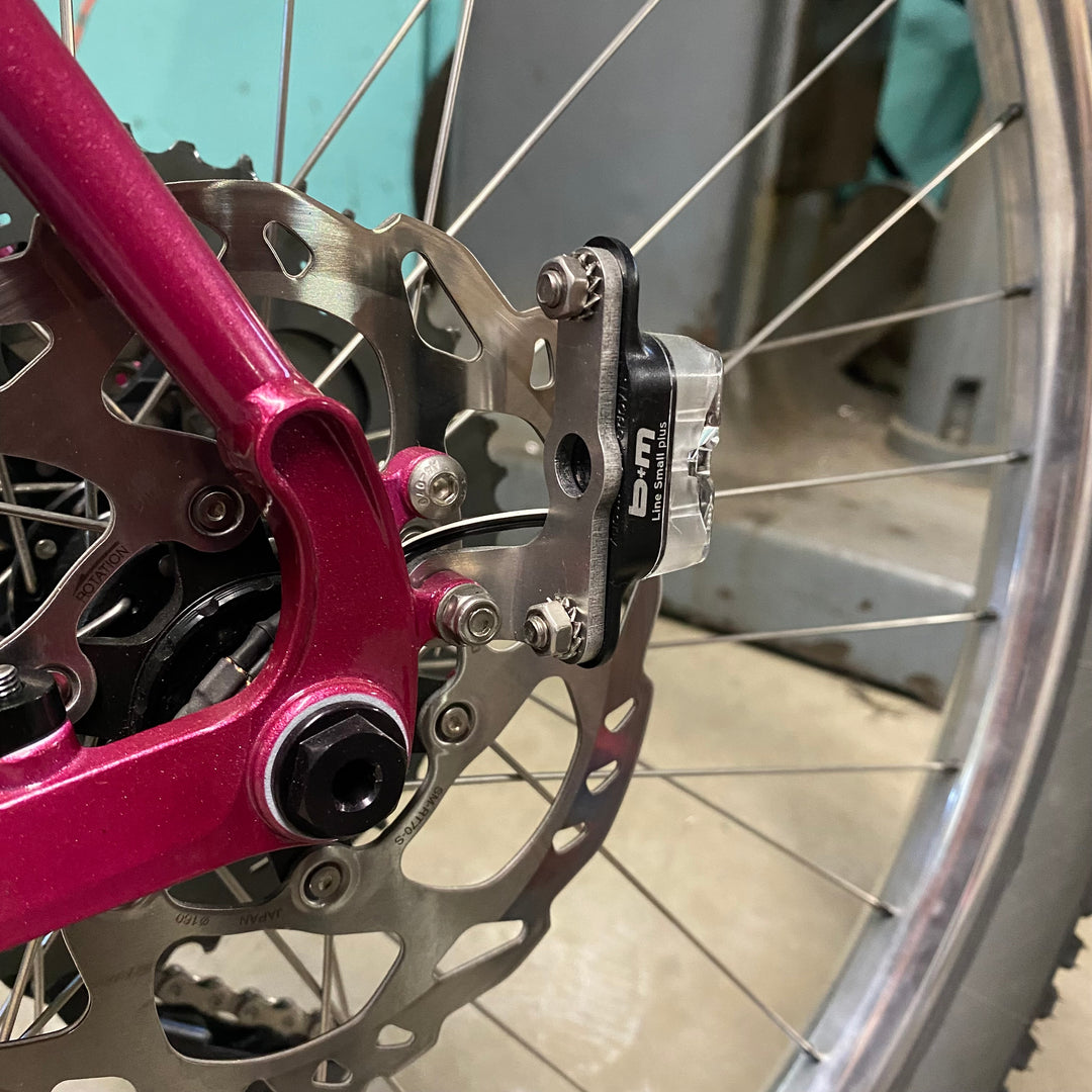 Supernova E3/Schmidt SON tail light bracket - Seat stay mount for left and right side