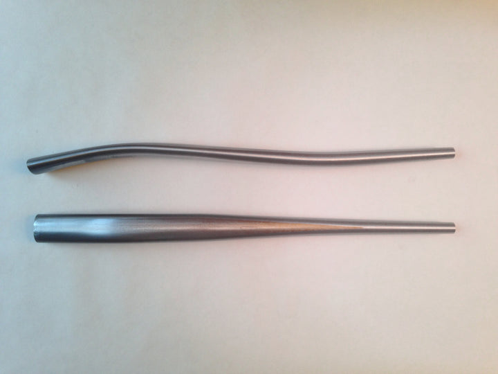 Columbus Zona butted 29er S-bend chainstays - oval/round - 24 OD - .9/.6 wall - length = 440 for bicycle frame building