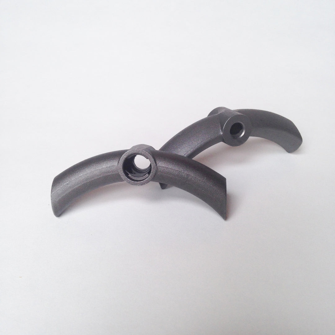 Brake bridge - 65.5mm wide, curved for custom steel bicycle frame