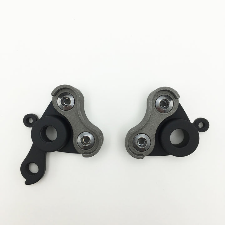 Complete thru-axle modular dropout set - with/without eyelets - 12mm x 1.5 thread pitch