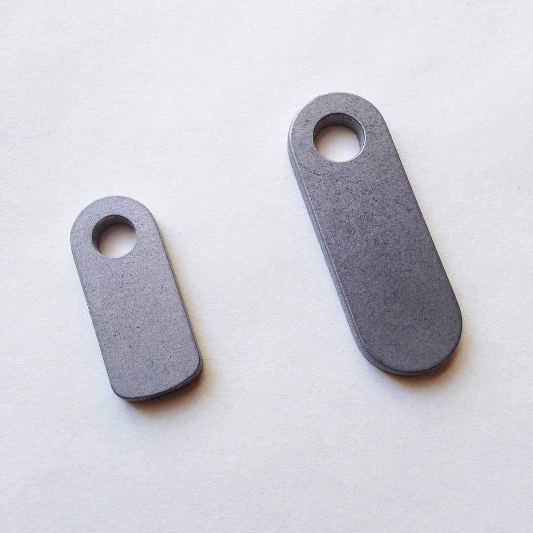 steel rack tabs for custom steel bike racks M5, M6